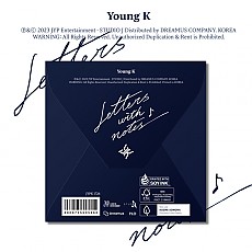 [K-POP] Young K - Letters with notes (Digipack Ver.)