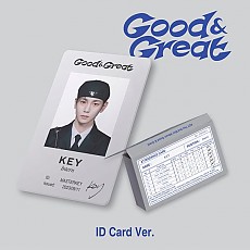 [K-POP] Key The 2nd Mini Album - Good & Great (ID Card Ver.) (Smart Album)