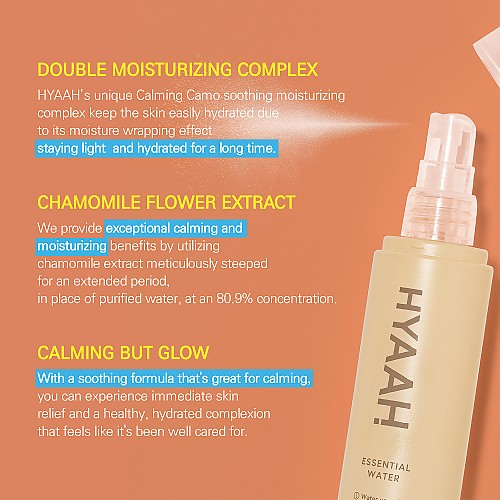 [HYAAH] Chamomile 80.9 All Day Essential Water 100ml