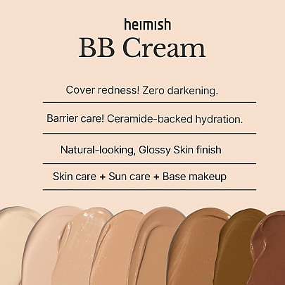 [heimish] *TIMEDEAL*  *renewal* Moringa Ceramide BB Cream SPF 30 PA++ (8 Colors)