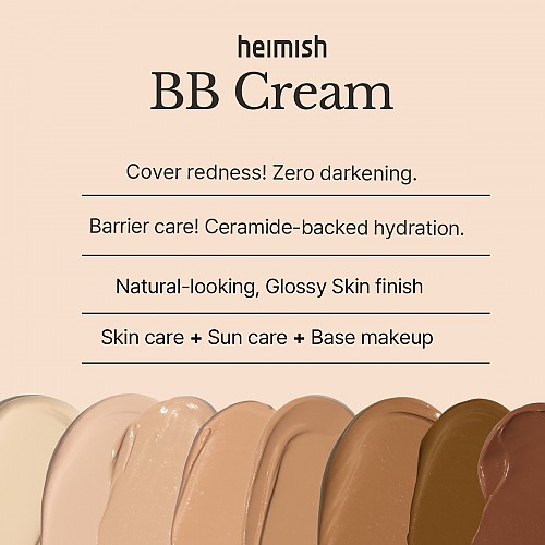 [heimish] *TIMEDEAL*  *renewal* Moringa Ceramide BB Cream SPF 30 PA++ (8 Colors)