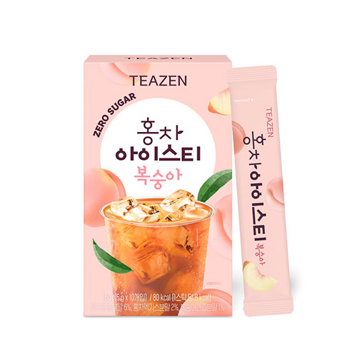 Teazen Iced Tea Peach (10ea) | StyleKorean.com