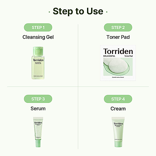 [Torriden] BALANCEFUL Skin Care Trial Kit