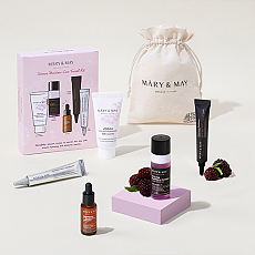 [Mary&May] Intense Moisture Care Travel Kit (Cleanser+Toner+Serum+Cream+Eye cream)