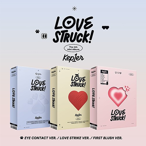 [K-POP] (Whosfan) Kep1er The 4th Mini Album - LOVESTRUCK! (Random Ver.)