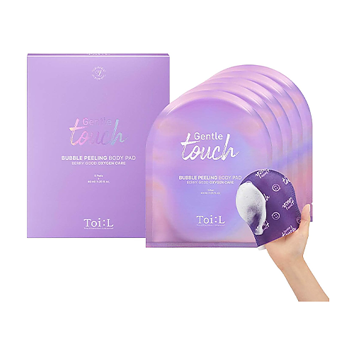 [Toi:L] Gentle Touch Bubble Peeling Body Pad (5ea)