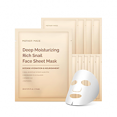 [MOTHER MADE] Deep Moisturizing Rich Snail Mask (10 pcs)