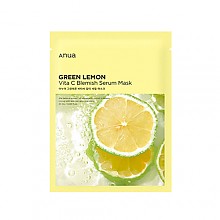 [Anua]   Green Lemon Vita C Blemish Serum Mask (1ea)