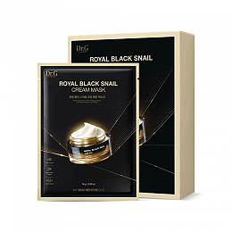 [Dr.G] Royal Black Snail Cream Mask (10ea)