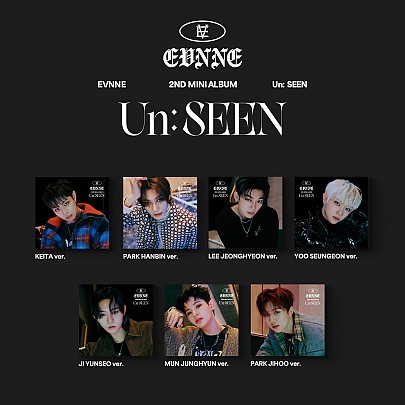 [K-POP] EVNNE - 2ND MINI ALBUM [Un: SEEN] (Digipack Ver.) (Random Ver.)