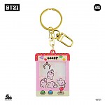 [K-POP] BTS - BT21 Minini Glitter Key Holder COOKY