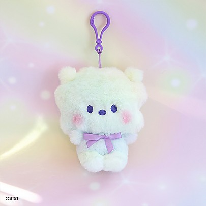 [K-POP] BTS -BT21 minini Doll Keyring Rainbow RJ