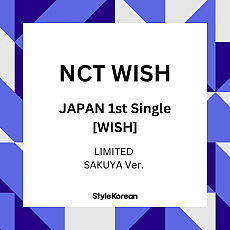 [K-POP] (JP) NCT WISH JAPAN 1ST SINGLE - WISH (LIMITED) (SAKUYA Ver.)