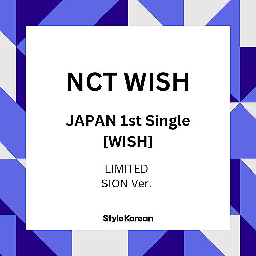 [K-POP] (JP) NCT WISH JAPAN 1ST SINGLE - WISH (LIMITED) (SION Ver.)