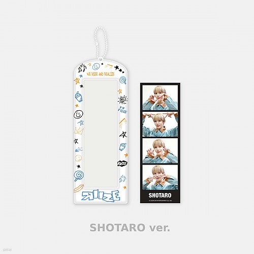 [K-POP] RIIZE POP-UP RIIZE UP - PHOTO HOLDER + 4 CUT PHOTO SET (SHOTARO Ver.)