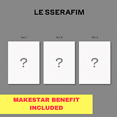 [K-POP] (MAKESTAR_Pre-order pob) LE SSERAFIM 3RD MINI ALBUM - EASY (Random Ver.)