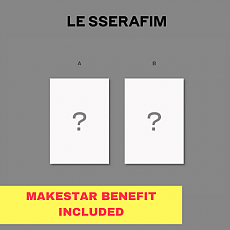 [K-POP] (MAKESTAR_Pre-order pob) LE SSERAFIM 3RD MINI ALBUM - EASY (WEVERSE Ver.) (Random Ver.)