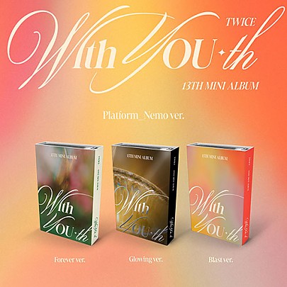 [K-POP] TWICE 13TH MINI ALBUM - With YOU-th (NEMO Ver.) (Random Ver.)