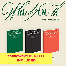 [K-POP] (soundwave POB) TWICE - 13TH MINI ALBUM [With YOU-th] (Random Ver.)