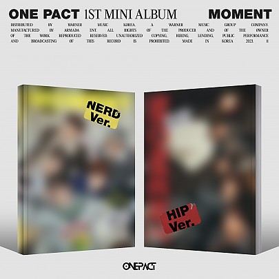 [K-POP] ONE PACT 1ST MINI ALBUM - Moment (Random Ver.)