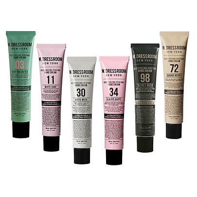 [W.DRESSROOM] Moisturizing Perfume Hand Cream 50ml (6 types)