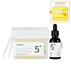 [Numbuzin] No.5 Vitamin Pad & Ampoule Set (+No.5 Sheet Mask 4ea)
