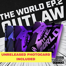 [K-POP] (mokketshop pob) ATEEZ 9th Mini Album - THE WORLD EP.2 : OUTLAW (Random ver.)