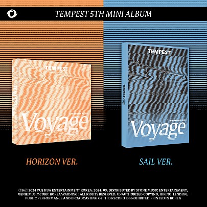 [K-POP] TEMPEST 5TH MINI ALBUM - TEMPEST Voyage (Random Ver.)