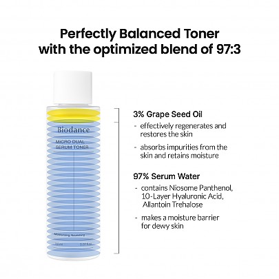 [Biodance] Micro Dual Serum Toner 150ml