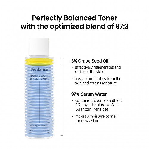 [Biodance] Micro Dual Serum Toner 150ml