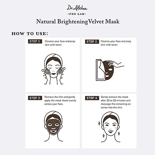 [Dr.Althea] Natural Brightening Velvet Mask (6ea)