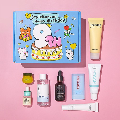 [STYLEKOREAN] *TIMEDEAL*  Happy 9th Blue Box