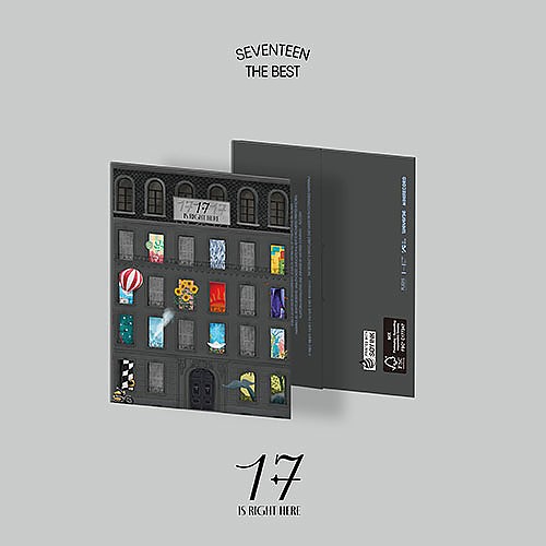 K-POP SEVENTEEN BEST ALBUM - 17 IS RIGHT HERE (Weverse Ver 
