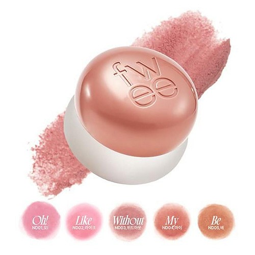 [fwee] *TIMEDEAL*  Lip&Cheek Blurry Pudding Pot (30 Colors)