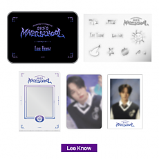 [K-POP] (LEE KNOW Ver.) Stray Kids OFFICIAL MD - SKZOO MAGIC SCHOOL (PHOTO DECO SET)