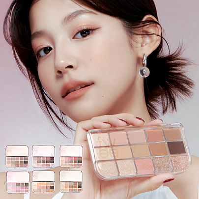 [fwee] More Mood Eyeshadow Palette (6 Colors)