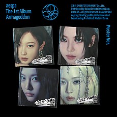 [K-POP] aespa 1ST FULL ALBUM - Armageddon (Poster Ver.) (Random Ver.)