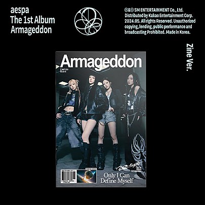 [K-POP] aespa 1ST FULL ALBUM - Armageddon (Zine Ver.)