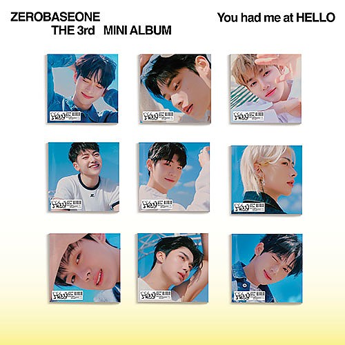 [K-POP] ZEROBASEONE 3RD MINI ALBUM - You had me at HELLO (Digipack Ver.) (Random Ver.)