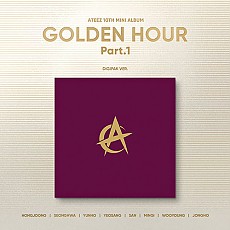 [K-POP] ATEEZ 10TH MINI ALBUM - GOLDEN HOUR : Part.1 (Digipack Ver.) (Random Ver.)