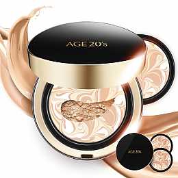 [AGE20'S] Signature Essence Cover Pact + 2 Refills (3 Colors)
