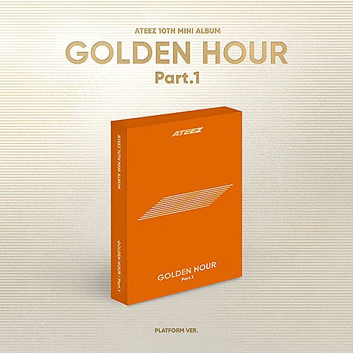 [K-POP] ATEEZ 10TH MINI ALBUM - GOLDEN HOUR : Part.1 (Platform Ver.)