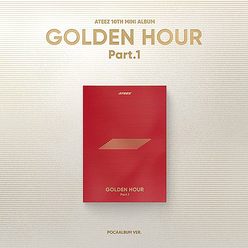 [K-POP] ATEEZ 10TH MINI ALBUM - GOLDEN HOUR : Part.1 (POCA Ver.)