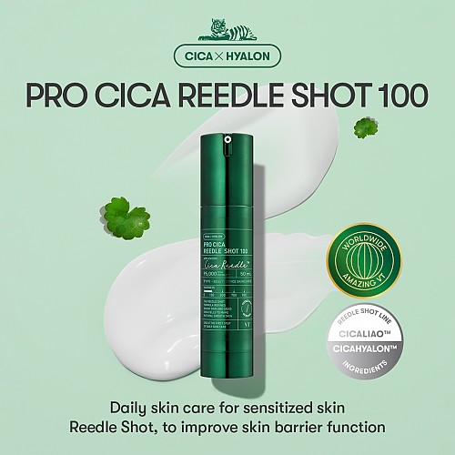 [VT Cosmetics] Pro Cica Reddle Shot 100