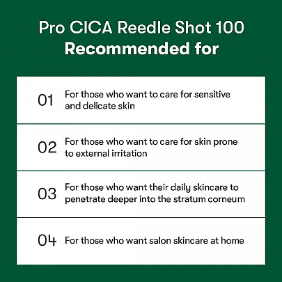 [VT Cosmetics] Pro Cica Reddle Shot 100