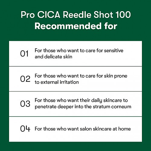 [VT Cosmetics] Pro Cica Reddle Shot 100