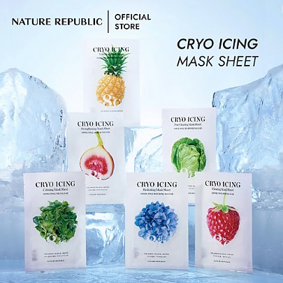 [Nature Republic] Cryo Icing Calming Mask Sheet (6 Types)