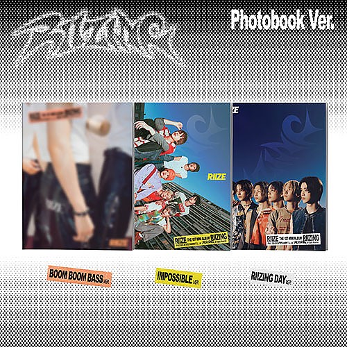 [K-POP] RIIZE 1ST MINI ALBUM - RIIZING (Photobook Ver.) (Random Ver.)