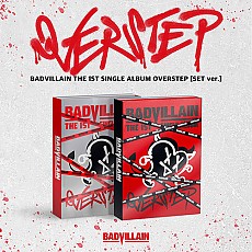 [K-POP] BADVILLAIN 1ST SINGLE ALBUM - OVERSTEP (Random Ver.)