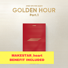 [K-POP] (Makestar pob) ATEEZ 10TH MINI ALBUM - GOLDEN HOUR : Part.1 (POCA Ver.)